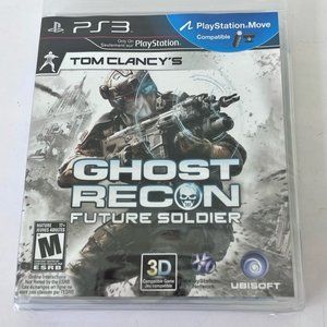 🎈HOST PICK 🎈🆕Tom Clancy's Ghost Recon Game Future Soldier (PS3) 3D Compatible